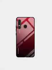 Красный градиентный чехол из закалённого стекла на Honor Y8P, 10S, 30Pro, 30Pro+, 30, Mate 40Pro