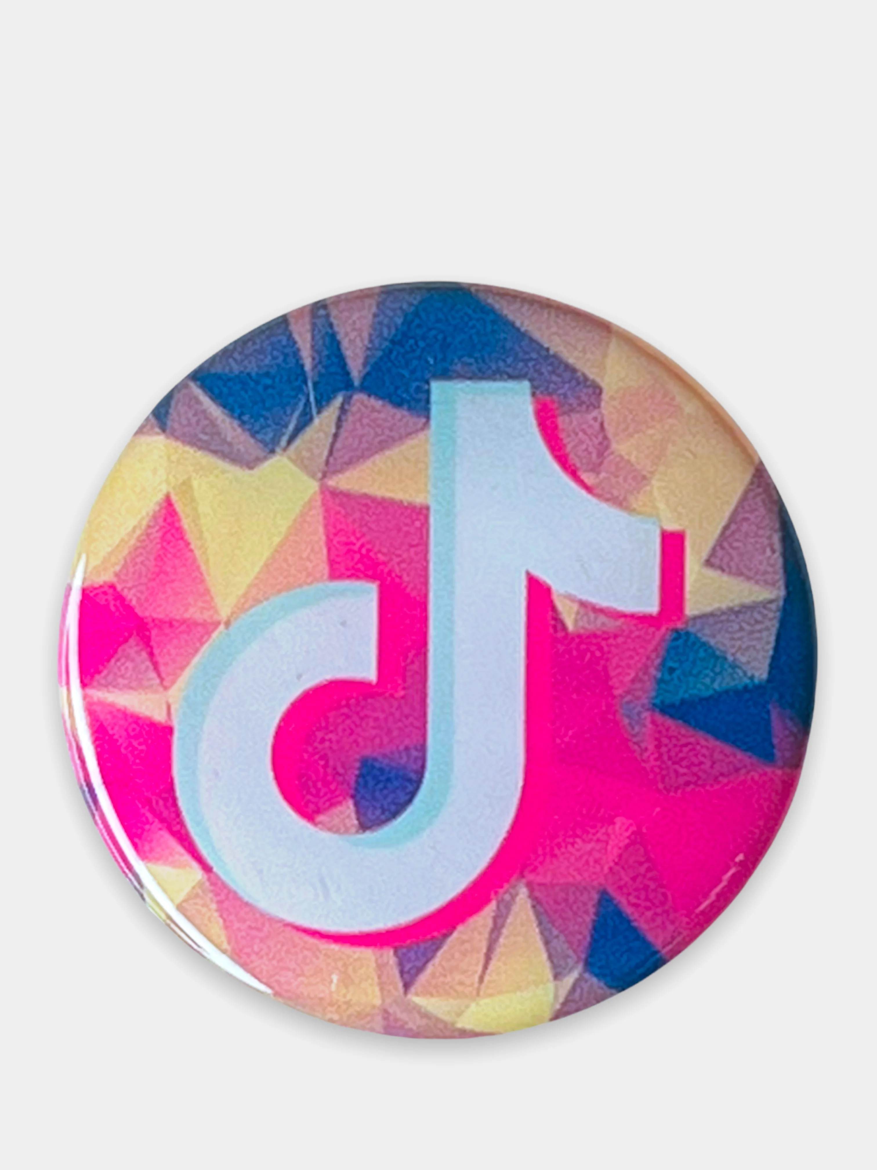 Карамельный попсокет TikTok для смартфона (Tik tok, тик ток, тикток)