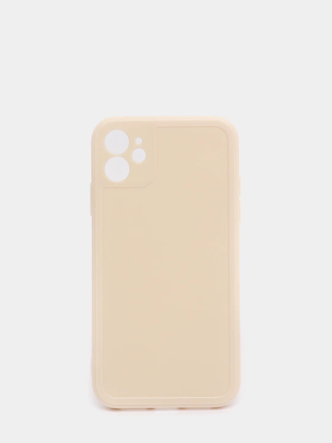 Бежевый чехол для iPhone 7 8 Plus XR X XS 11 12 13 Pro Max mini с защитой камеры айфон про макс