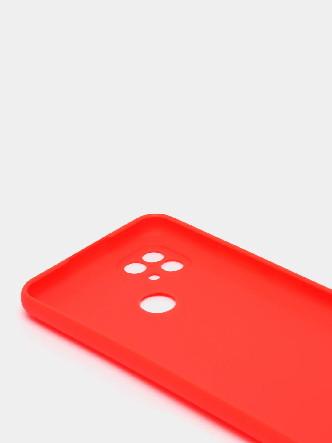 Красный чехол для Realme C21 силиконовый матовый, цветной