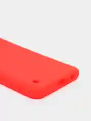 Красный чехол для Realme C21 силиконовый матовый, цветной