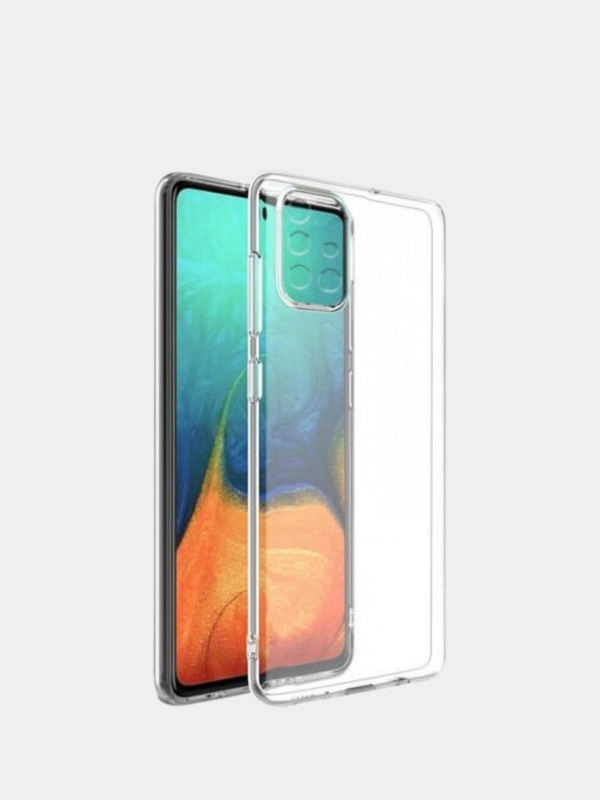 Чехол силиконовый на Samsung A02, А02s, А52,А12,A32,A51,M31S,A01, A21, A22/M32, прозрачный