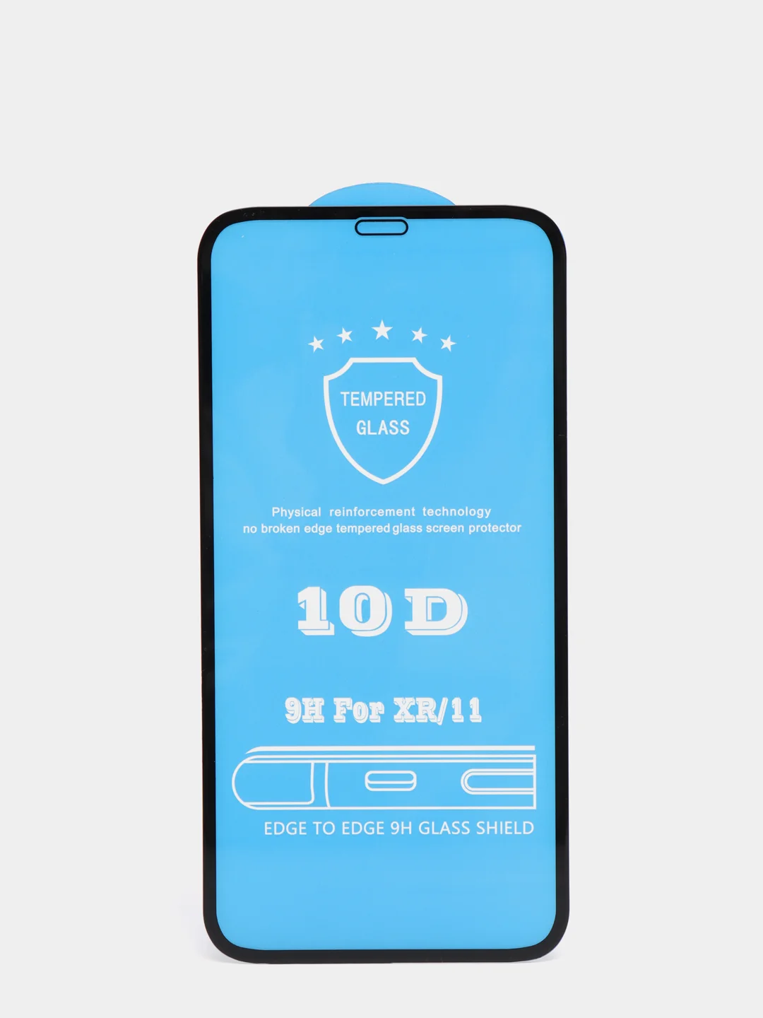 Белый защитное стекло 10D для Apple iPhone 6, 6Рlus, 7,8, 7Рlus, X, XS, ХR, 11, 12