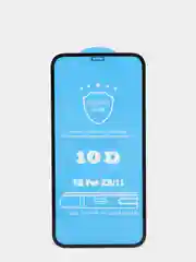 Белый защитное стекло 10D для Apple iPhone 6, 6Рlus, 7,8, 7Рlus, X, XS, ХR, 11, 12