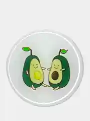 Тёмно-коричневый попсокет, для смартфона, Авокадо