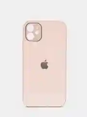 Слоновая кость чехол силиконовый со стеклянной панелью для Apple iPhone 11 (Айфон 11)