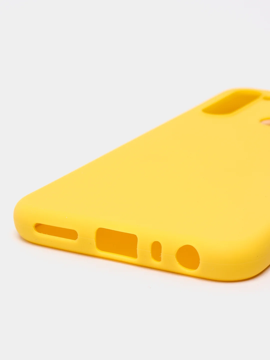 Желтый силиконовый чехол Xiaomi Redmi Note 8T (Сяоми Редми Нот 8Т / Ноут), прозрачный