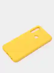 Желтый силиконовый чехол Xiaomi Redmi Note 8T (Сяоми Редми Нот 8Т / Ноут), прозрачный