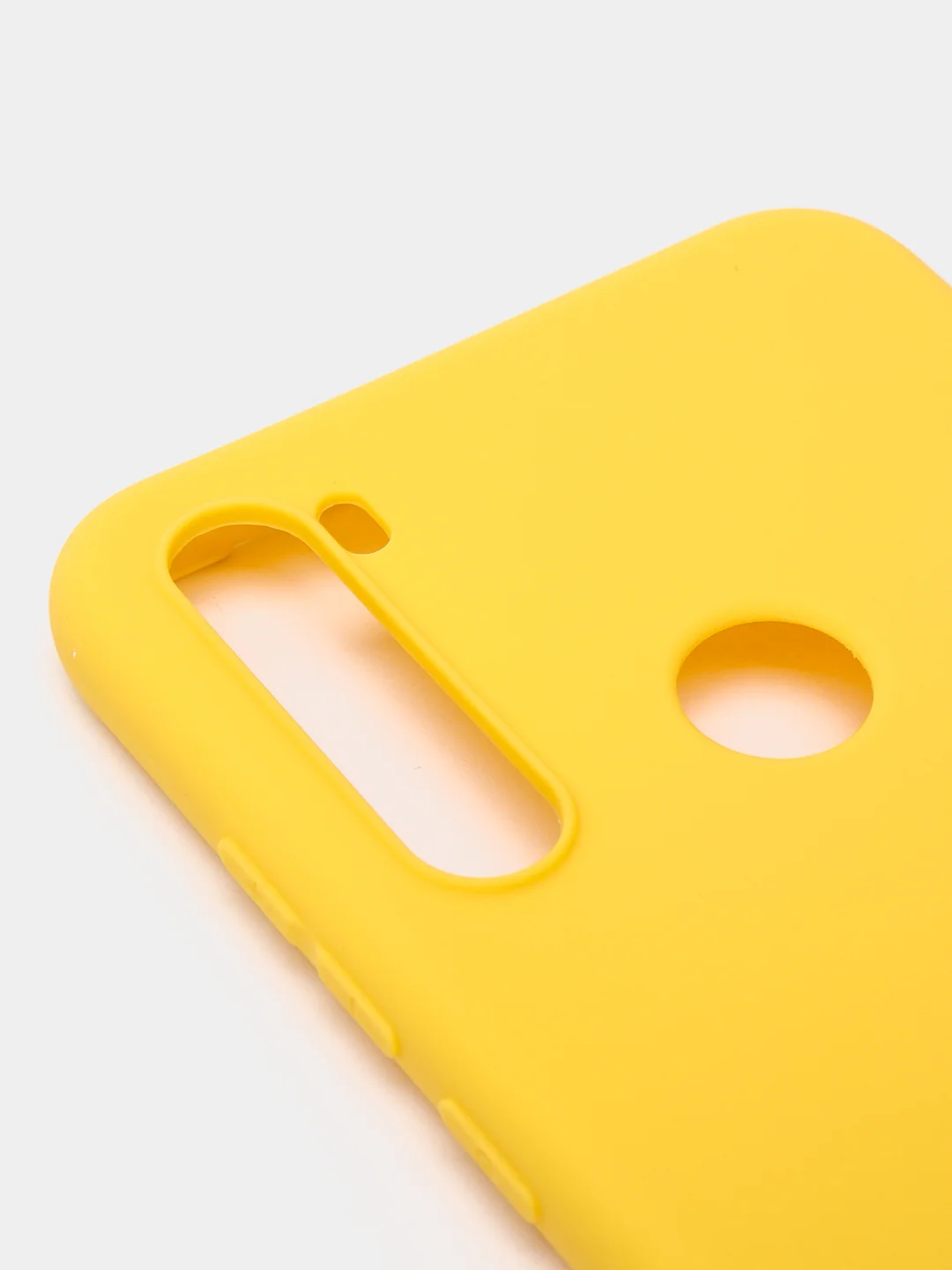 Желтый силиконовый чехол Xiaomi Redmi Note 8T (Сяоми Редми Нот 8Т / Ноут), прозрачный