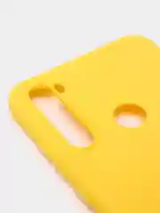 Желтый силиконовый чехол Xiaomi Redmi Note 8T (Сяоми Редми Нот 8Т / Ноут), прозрачный