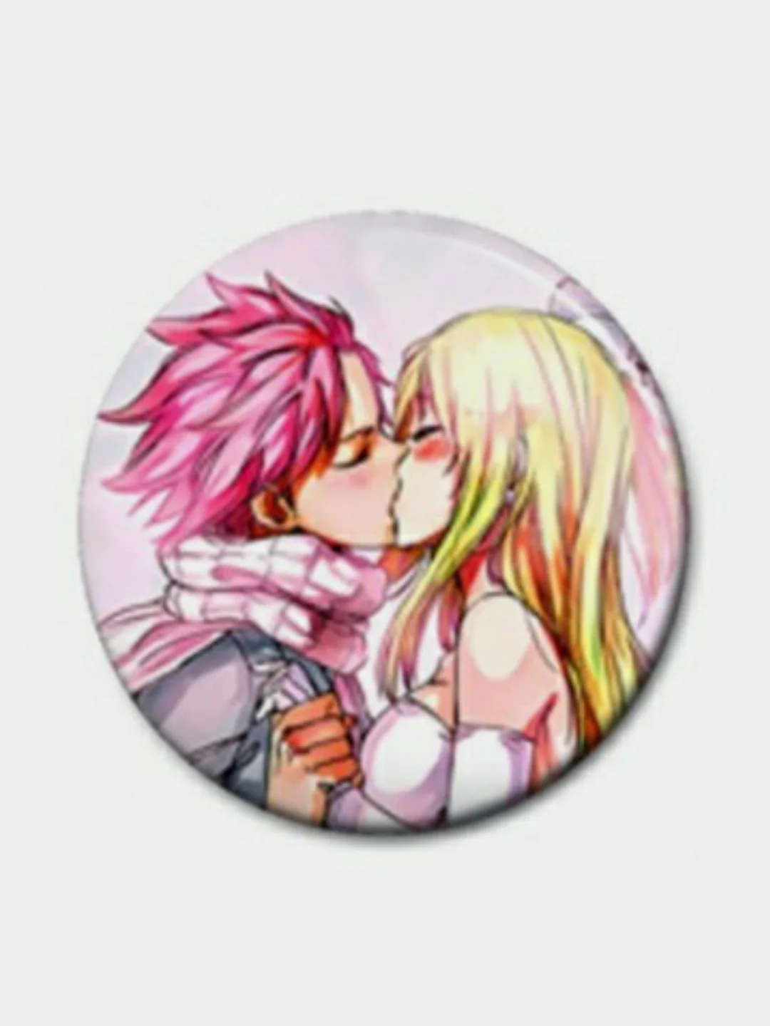 Фуксия значки по мотивам аниме Хвост Феи (Fairy Tail)
