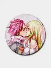 Фуксия значки по мотивам аниме Хвост Феи (Fairy Tail)