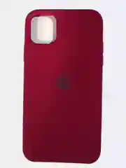 Бордовый чехол Silicone Case для iPhone 11