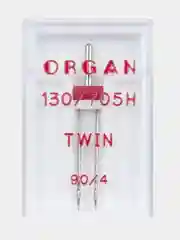 Игла для швейных машин ORGAN Двойная №90/4 в пенале