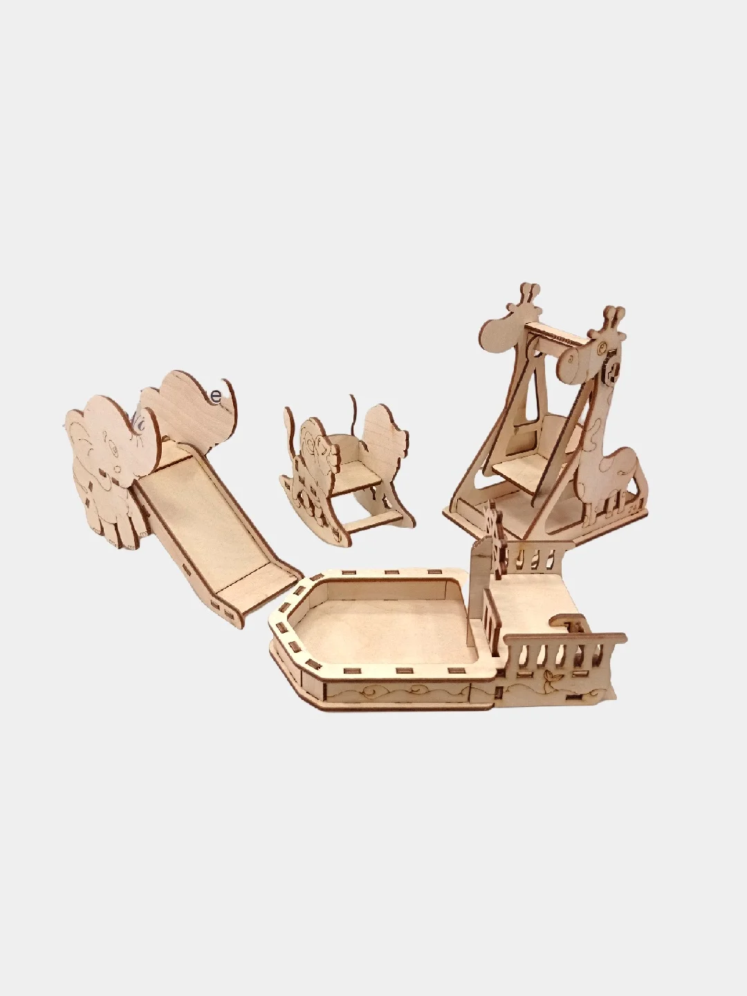 Конструктор игровая площадка "Африка", для кукол до 12 см
