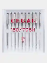Иглы для швейных машин ORGAN Универсальные №80 10 шт. в пенале