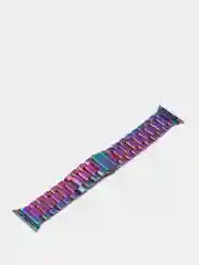 Лавандовый ремешок для Apple Watch стальной браслет для 3, 4, 5, 6, 7, SE на 38 / 42 / 40 / 44