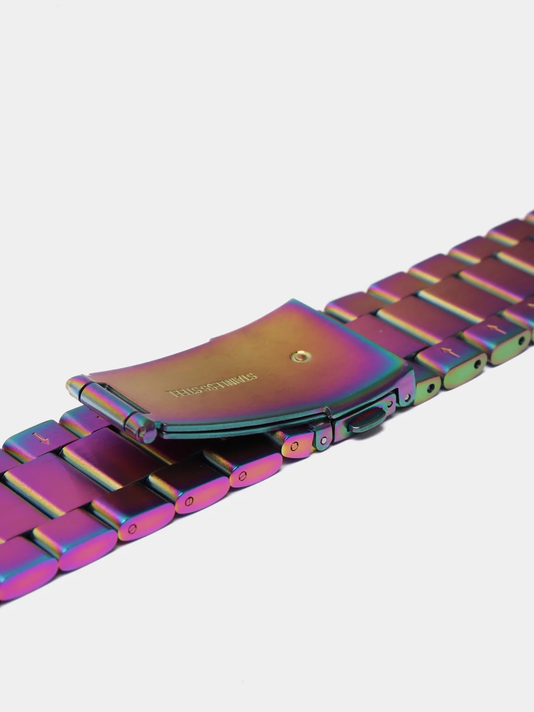 Лавандовый ремешок для Apple Watch стальной браслет для 3, 4, 5, 6, 7, SE на 38 / 42 / 40 / 44