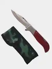 Нож складной туристический в чехле