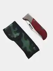 Нож складной туристический в чехле