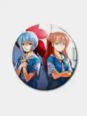 Бежевый значки аниме Евангелион Evangelion