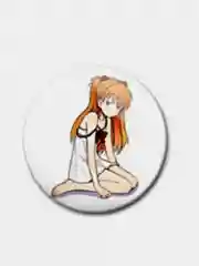 Бордовый значки аниме Евангелион Evangelion
