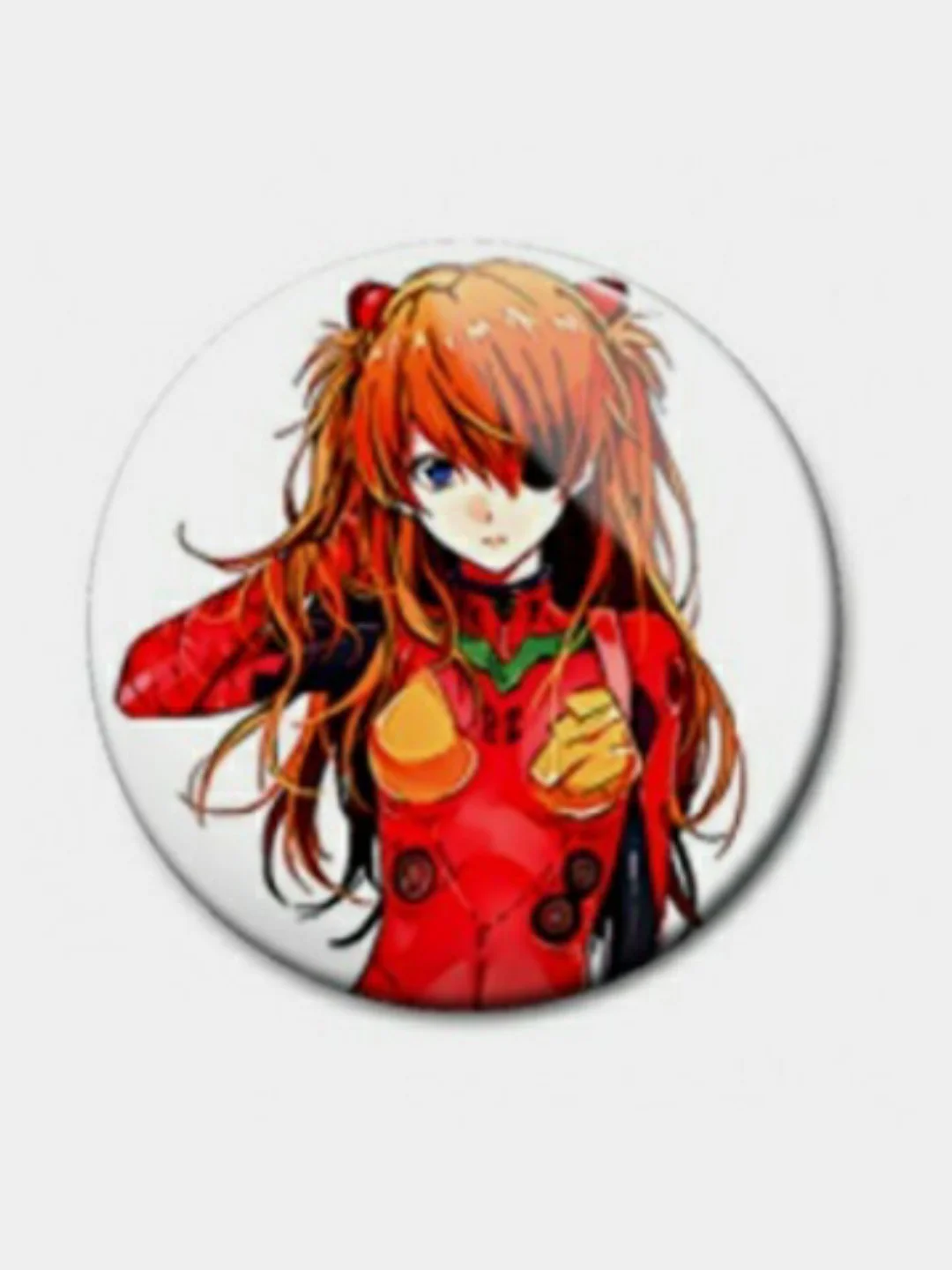 Желтый значки аниме Евангелион Evangelion