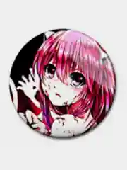 Алый значки по мотивам аниме Эльфийская Песнь (Elfen Lied)