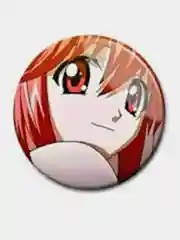 Горчичный значки по мотивам аниме Эльфийская Песнь (Elfen Lied)