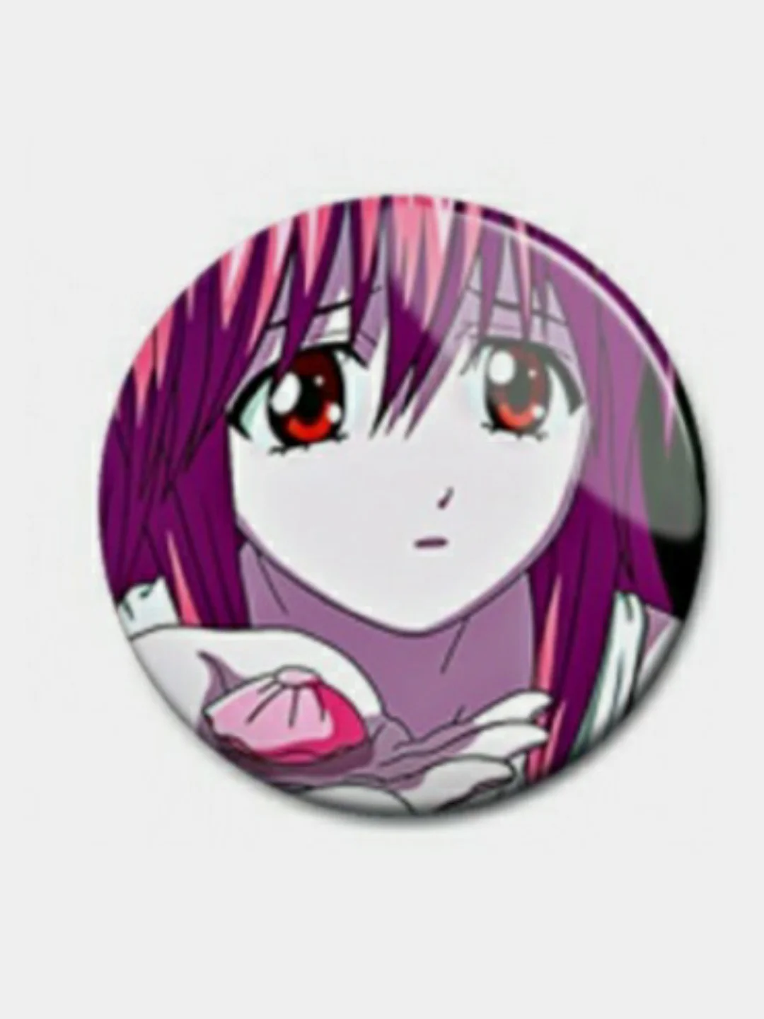 Золотой значки по мотивам аниме Эльфийская Песнь (Elfen Lied)