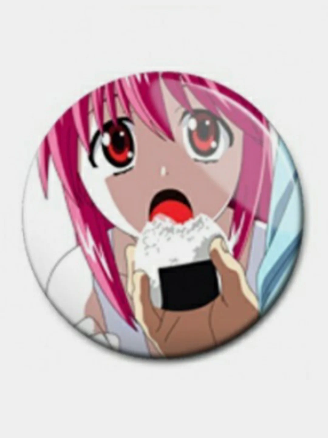 Конфетный значки по мотивам аниме Эльфийская Песнь (Elfen Lied)