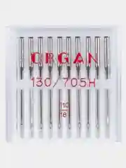 Иглы для швейных машин ORGAN Универсальные №110, 10 штук в пенале