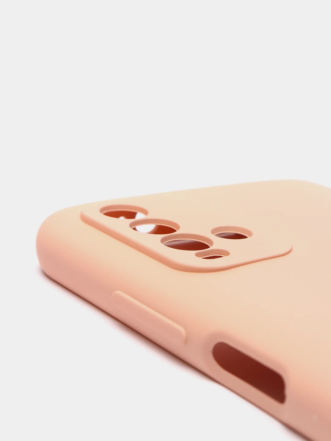 Бежевый чехол Xiaomi Redmi 9T силиконовый