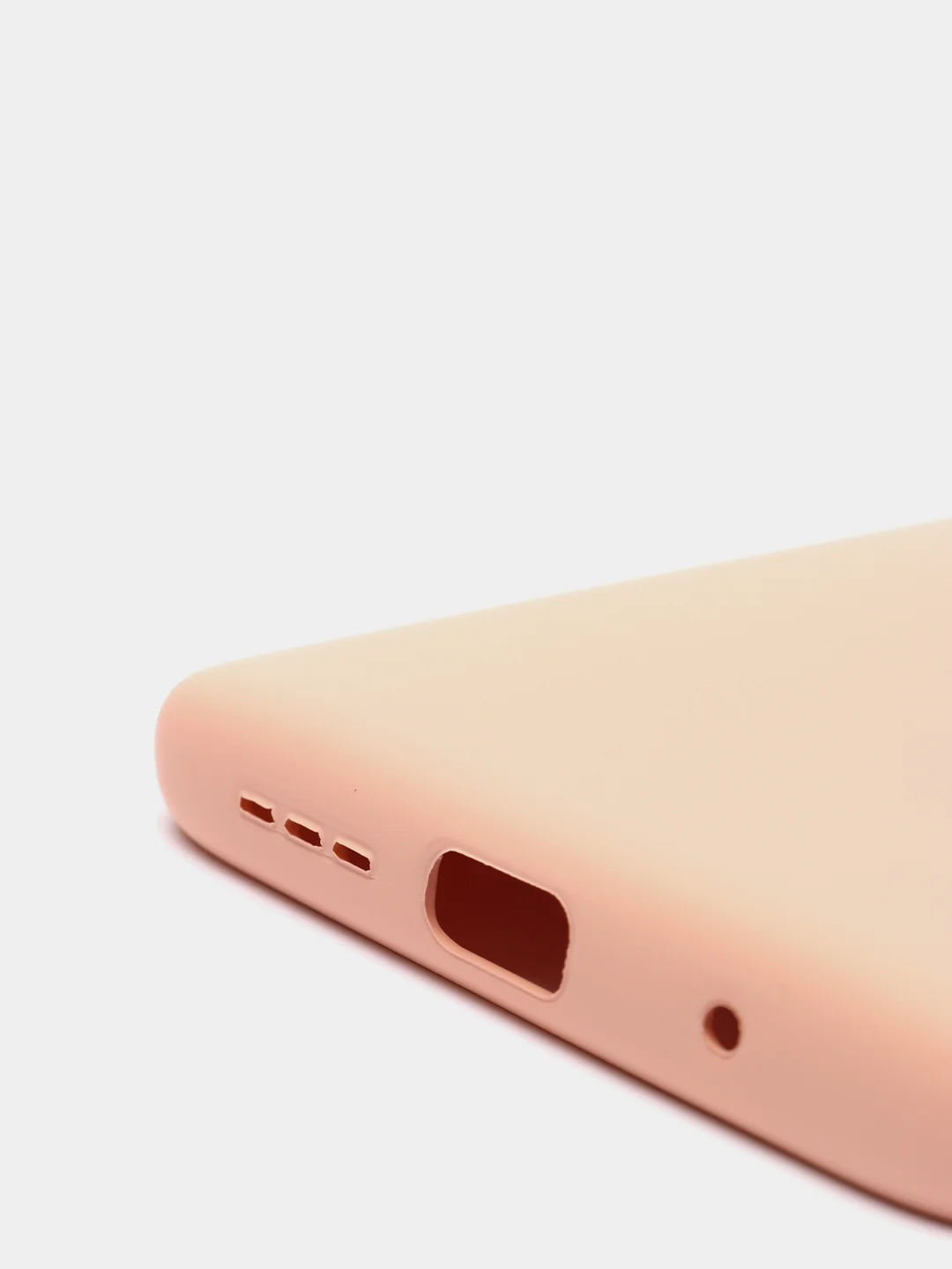 Бежевый чехол Xiaomi Redmi 9T силиконовый