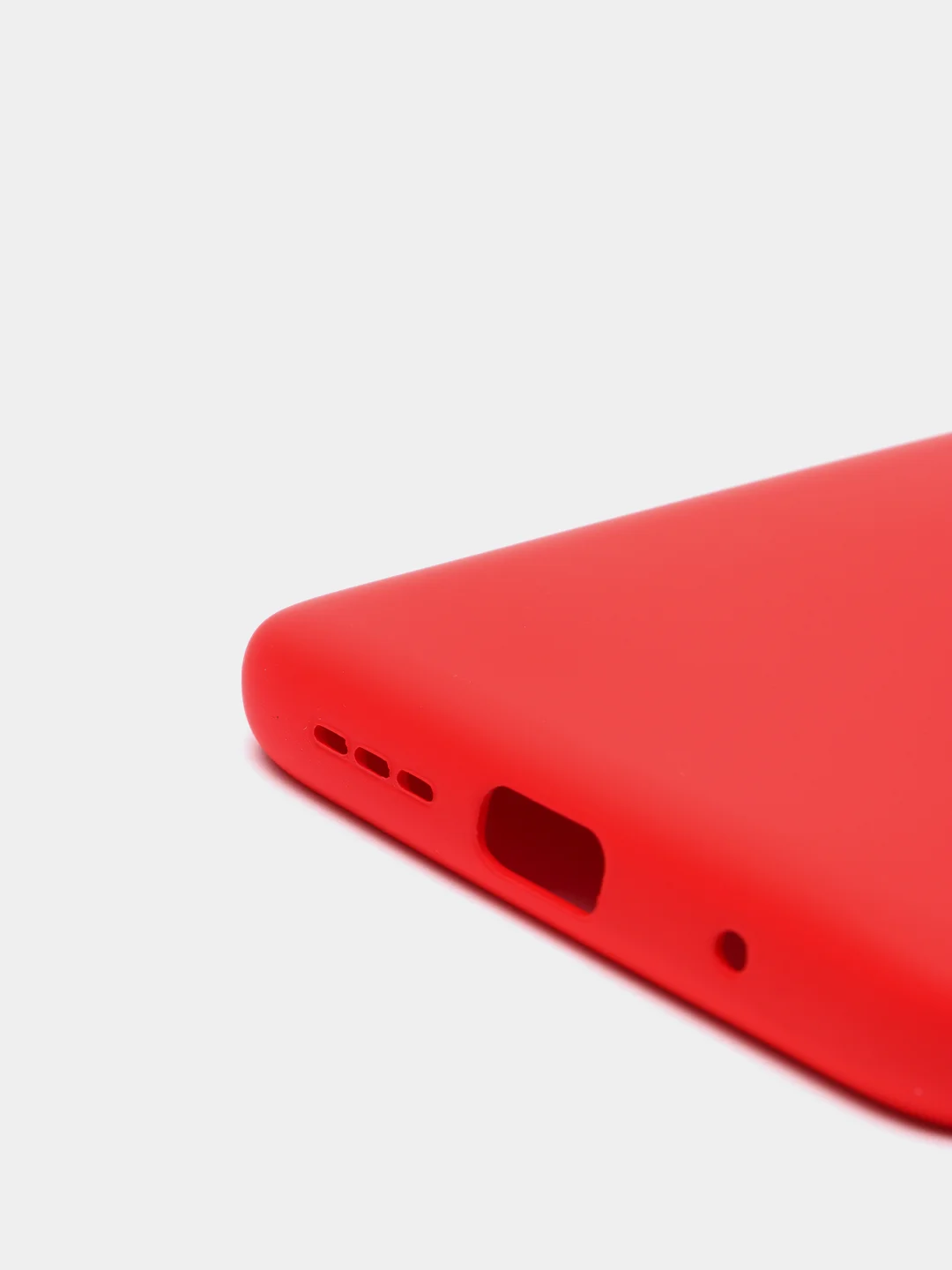 Красный чехол Xiaomi Redmi 9T силиконовый
