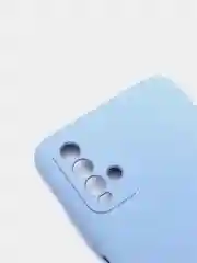 Голубой чехол Xiaomi Redmi 9T силиконовый