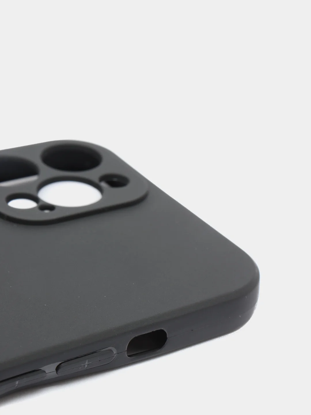 Черный силиконовые чехлы Iphone