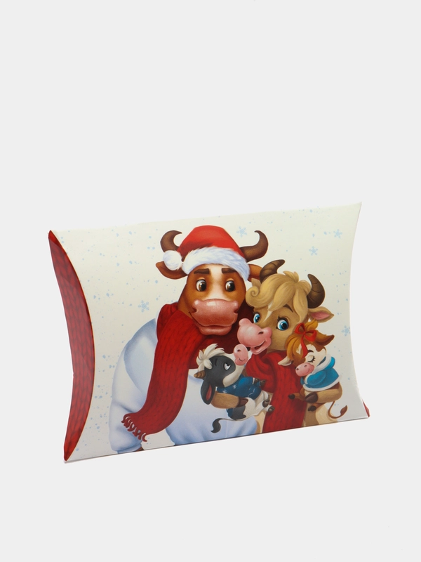 Коробка сборная "С Новым годом", фигурная, 11 х 8 х 2 см