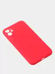 Красный чехол для iPhone 11 цветной матовый