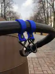 Синий крючки для коляски