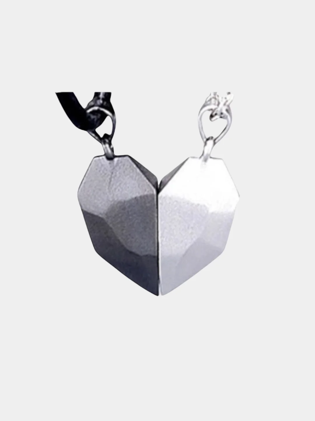 Черный парное ожерелье "LOVE"