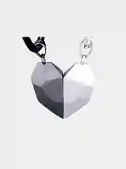 Черный парное ожерелье "LOVE"