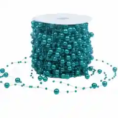 Бирюзовый бусины на нитке