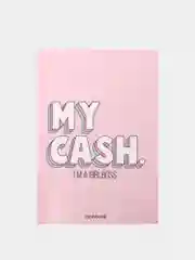 Розовый умный блокнот CashBook А6, 68 листов