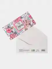 Багровый конверт для денег