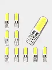 Габаритные LED COB лампы Светодиодные W5W T10 3 вида диоды габариты/огонь/салон/подсветка