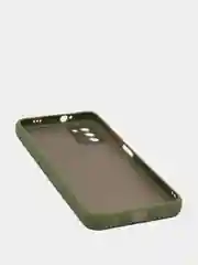 Хаки чехол для Xiaomi Poco M3 матовый пластиковый