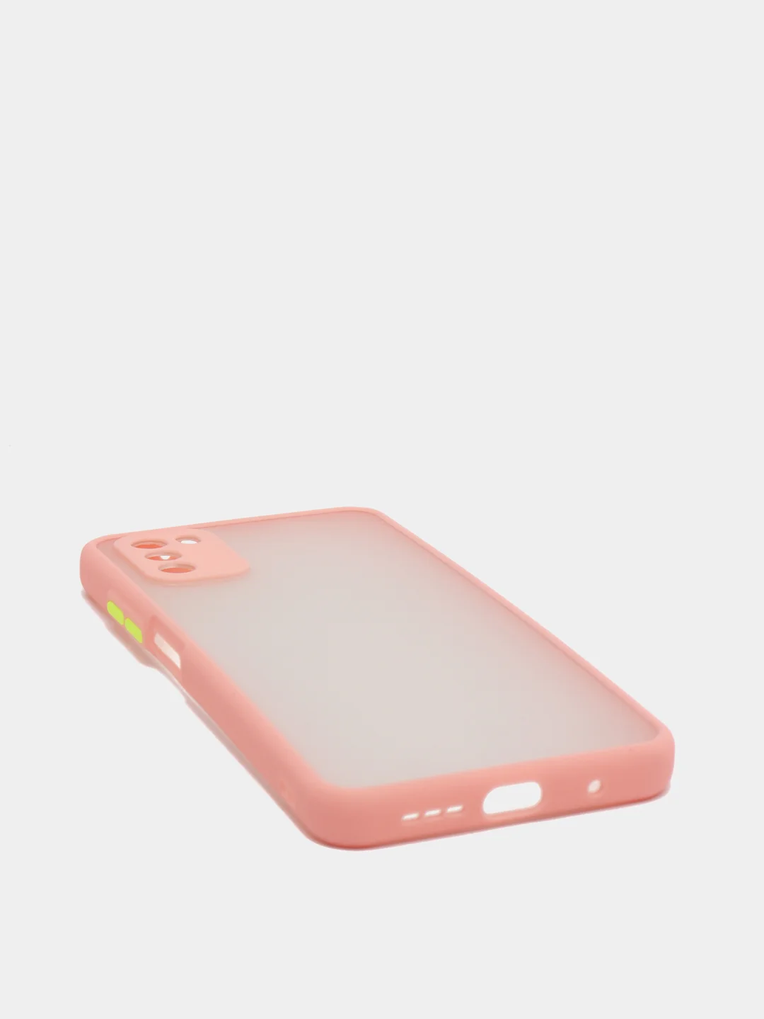 Розовый чехол для Xiaomi Poco M3 матовый пластиковый