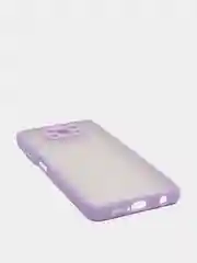 Лавандовый чехол для Xiaomi Poco X3 матовый пластиковый Сяоми Поко Х3