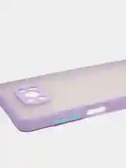 Лавандовый чехол для Xiaomi Poco X3 матовый пластиковый Сяоми Поко Х3